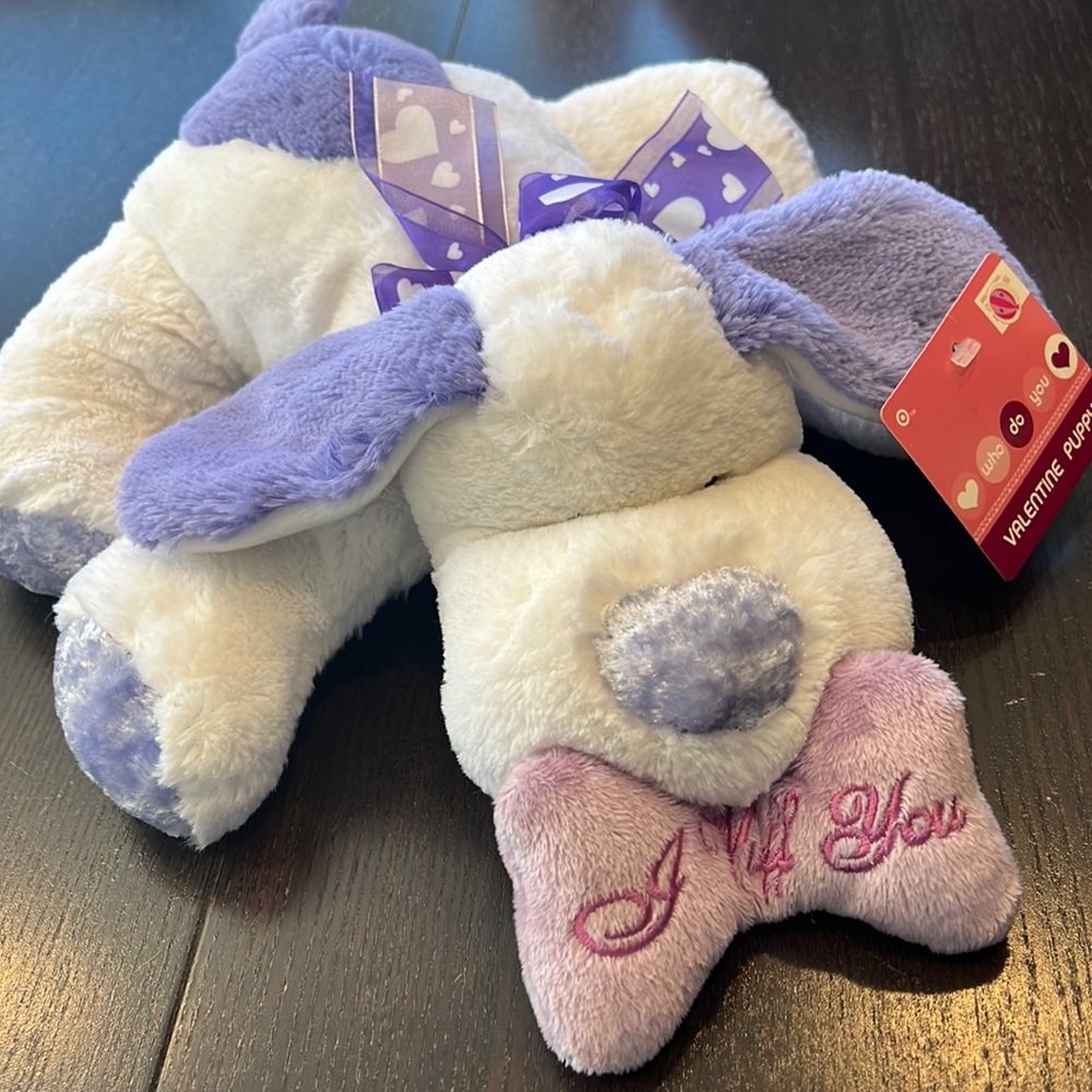 Valentine puppy bear